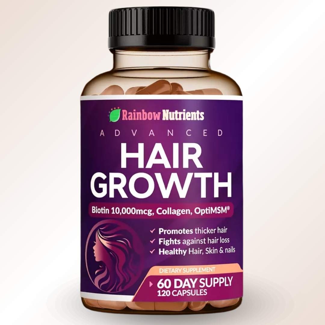 HAIR GROWTH ADVANCED - SIN AZUCAR - LOGRA UN CABELLO DE ENSUEÑO DESDE LOS PRIMEROS 7 DÍAS!