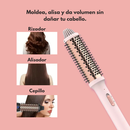 ¡IMPORTADO! CEPILLO TERMICO 3 EN 1