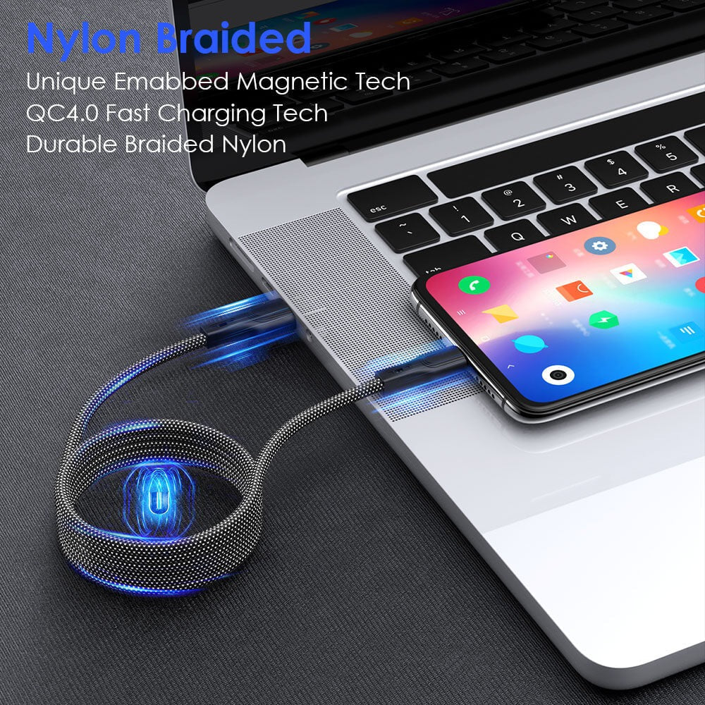 Cable magnético antienredos