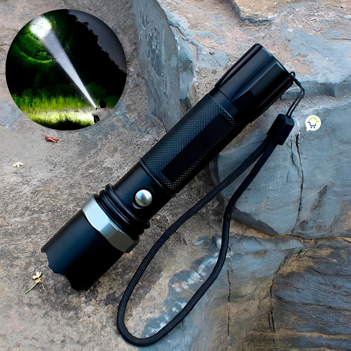 MINI LINTERNA TACTICA RECARGABLE