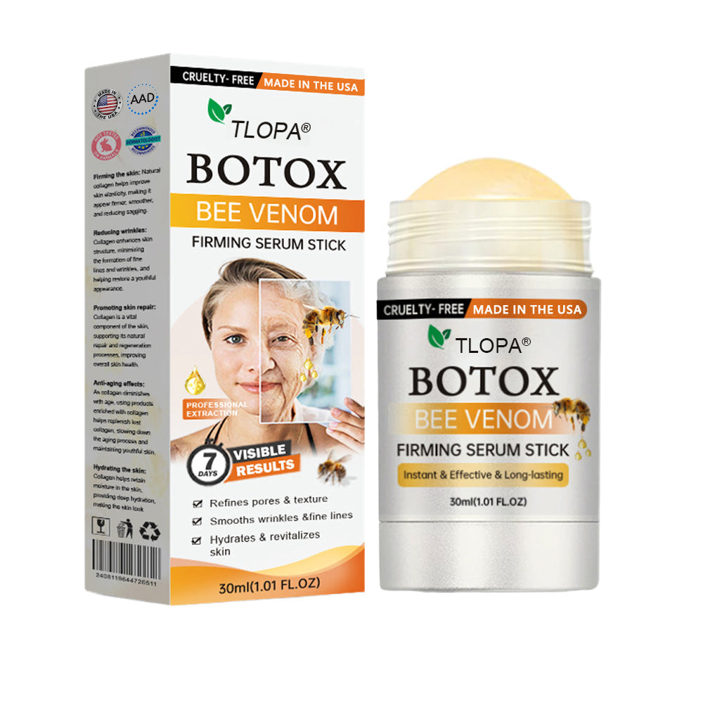 Barra de Suero Reafirmante con Veneno de Abeja y Botox