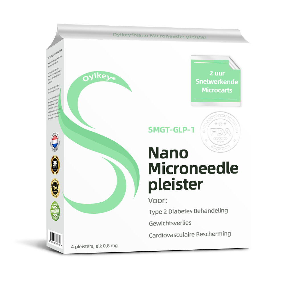 Parche de nanomicroagujas (específico para diabetes, obesidad y enfermedades cardiovasculares)