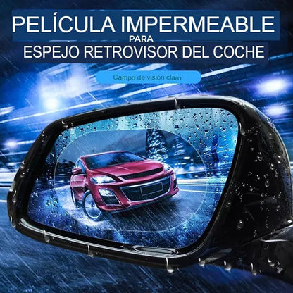 PELICULA ANTI GOTAS PARA RETROVISORES (PROMO X 30 UNDS)