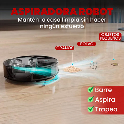 ASPIRADORA ROBOT - ASPIRADO INTELIGENTE