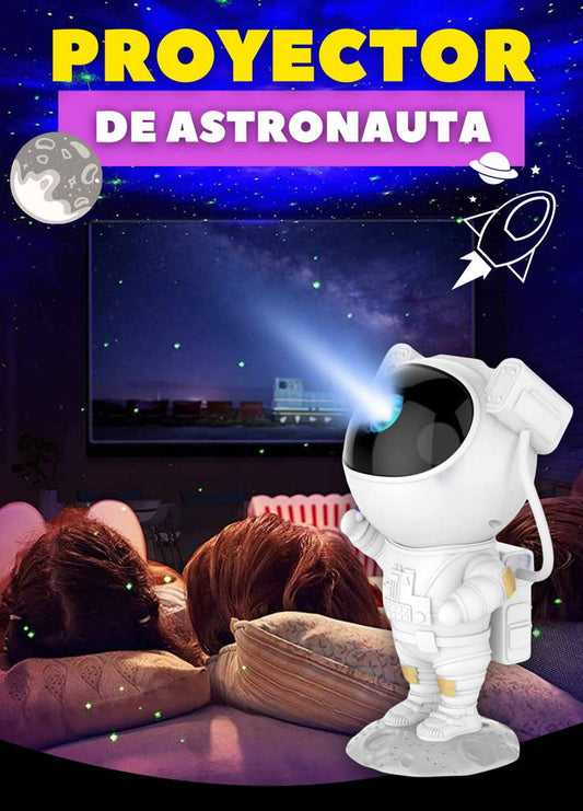 PROYECTOR ASTRONAUTA CON BLUETOOTH