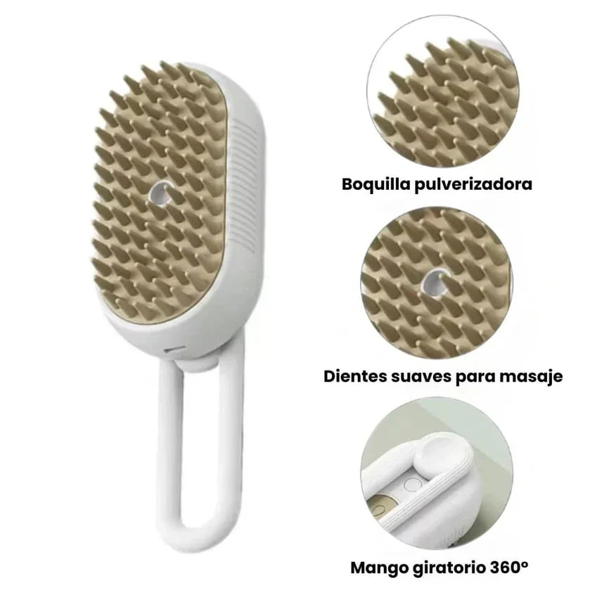 CEPILLO A VAPOR PARA MASCOTAS