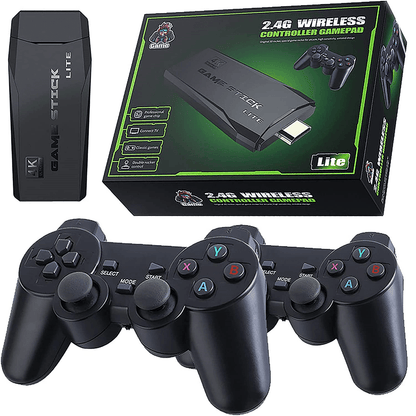 GAME STICK 64GB. CON 2 CONTROLES ¡GRATIS 1000 JUEGOS!