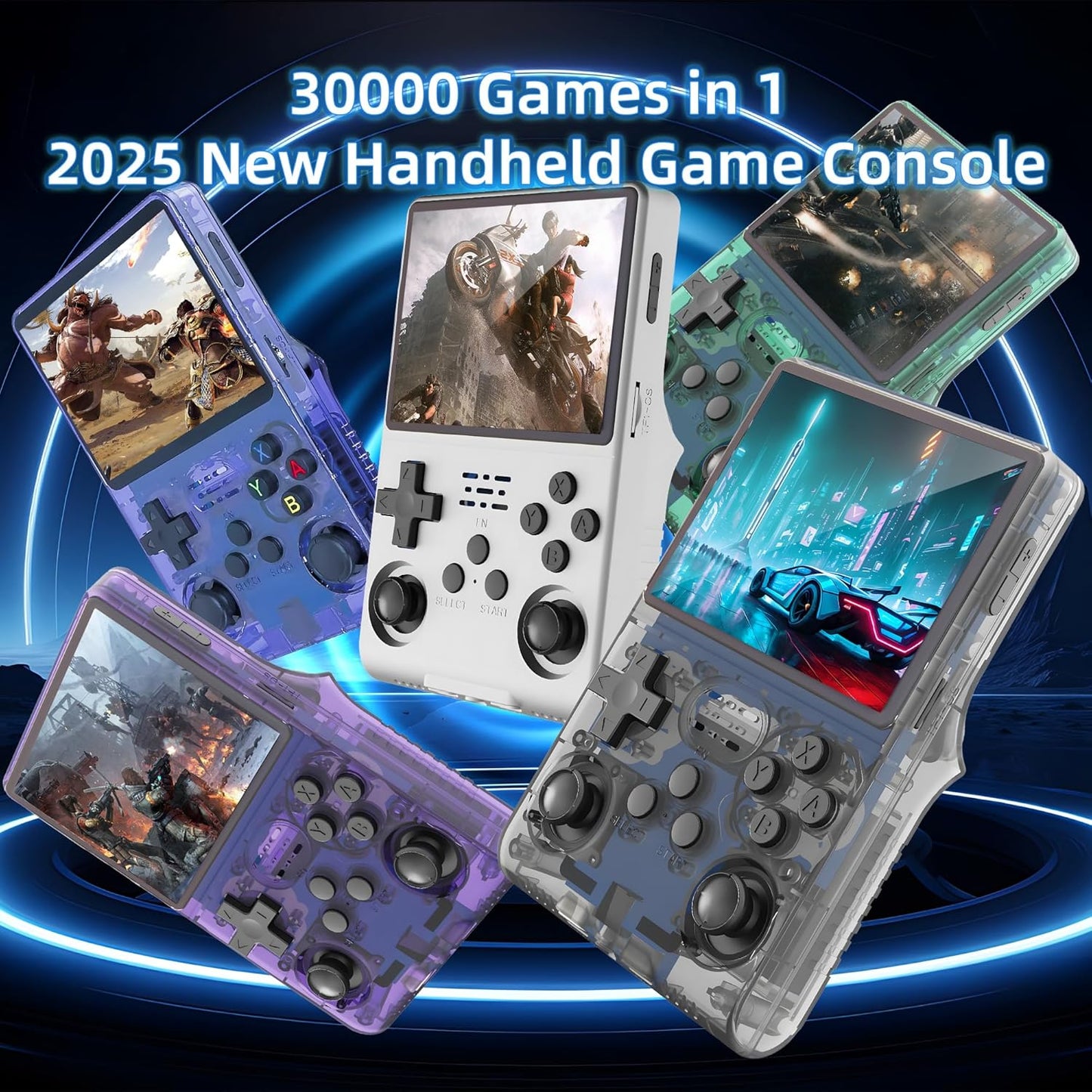 MINI CONSOLA DE VIDEO JUEGOS RETRO RECARGABLE CON + DE 15.000 JUEGOS EN HD