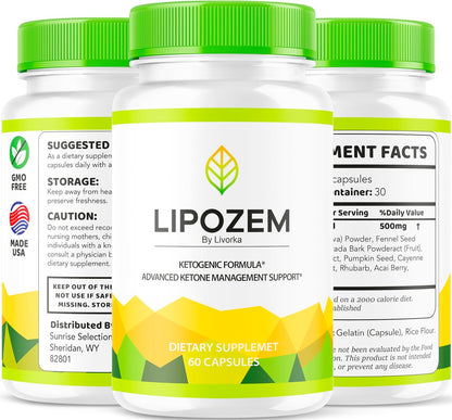 Cápsulas Naturales Lipozem