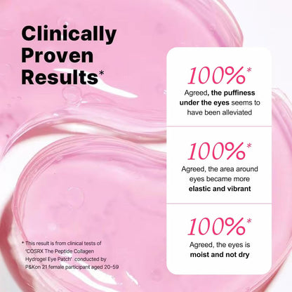 Parches de Colágeno Revitalizantes, para ojos hinchados y ojeras (x 100 parches)