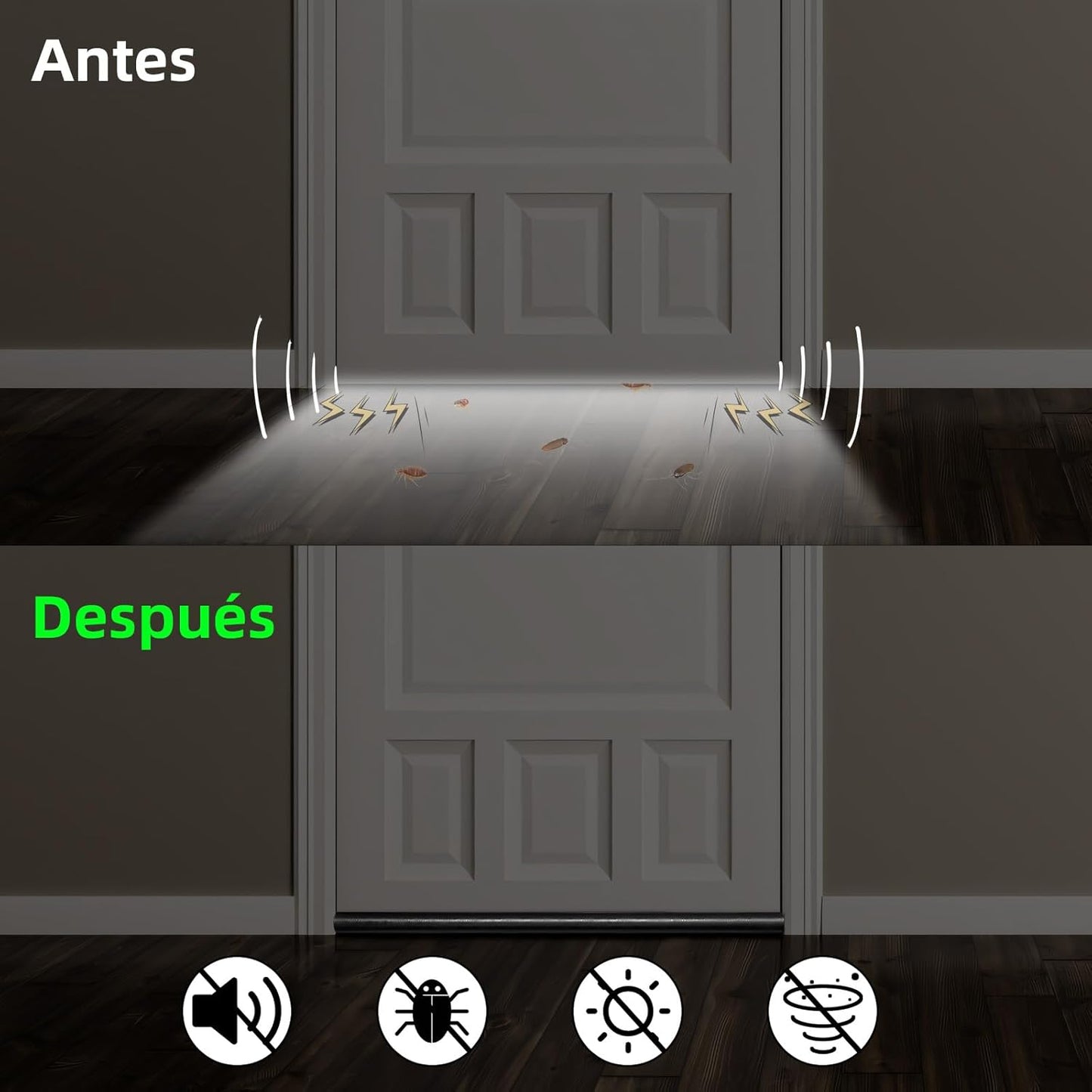 PROTECTOR DE PUERTA ANTIPOLVO