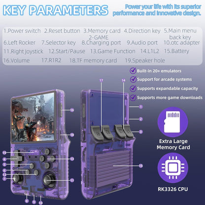 MINI CONSOLA DE VIDEO JUEGOS RETRO RECARGABLE CON + DE 15.000 JUEGOS EN HD