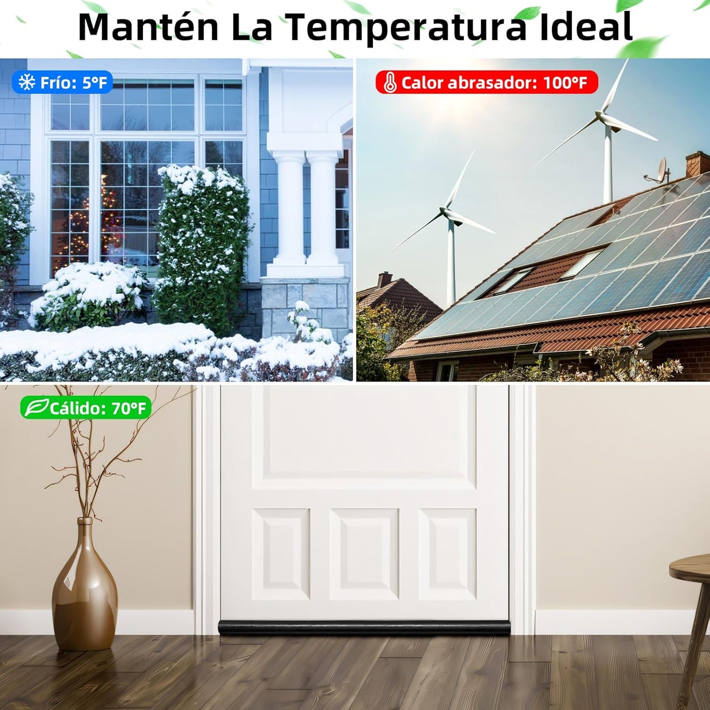 PROTECTOR DE PUERTA ANTIPOLVO