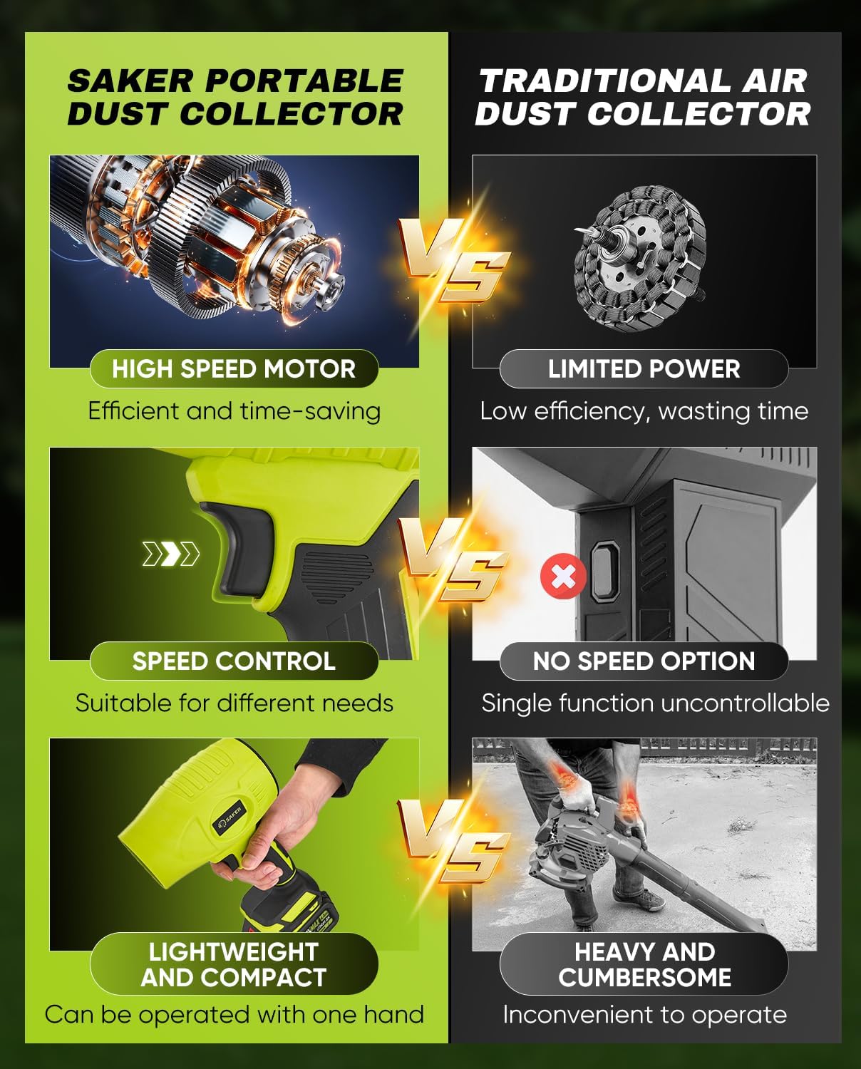 SOPLADOR DE HOJAS PORTÁTIL