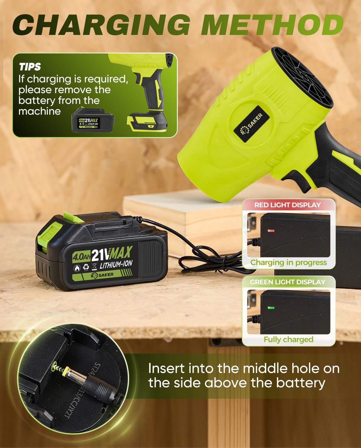 SOPLADOR DE HOJAS PORTÁTIL