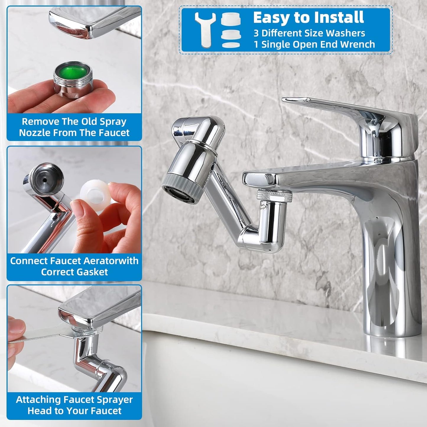 EXTENSOR ROTATORIO DE GRIFO