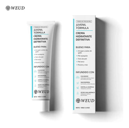 WEUD CREMA HIDRATANTE + PIEL SUAVE, HIDRATADA Y SIN ARRUGAS